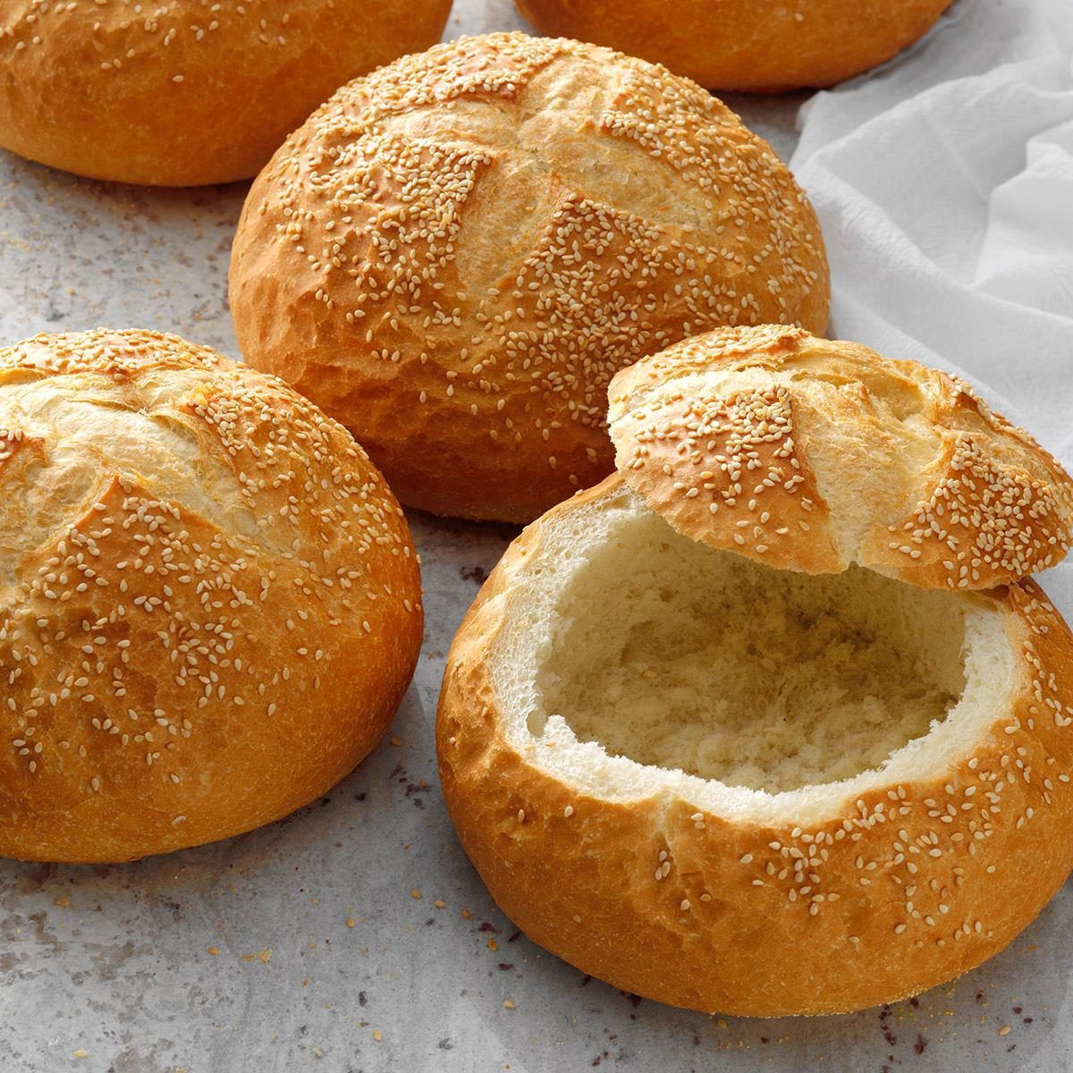 Quick and Easy Bread Bowls Recipe: How to Make It